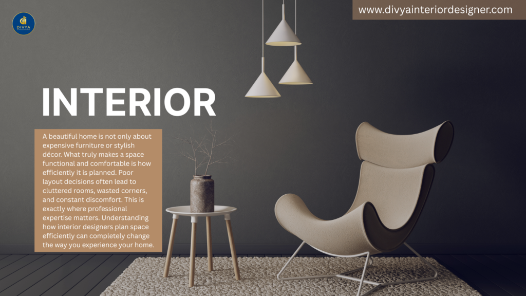 How Interior Designers Plan Space Efficiently