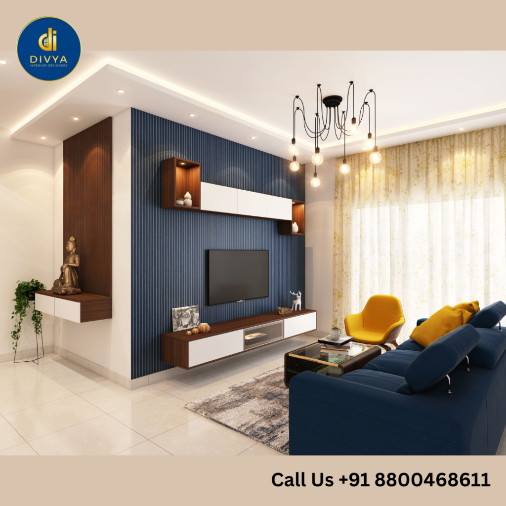 Modular home interior design with smart storage in Noida Extension