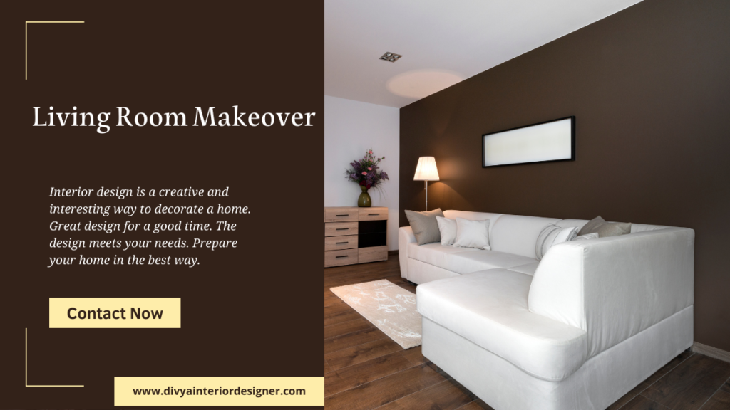 Living Room Makeover in Gaur City