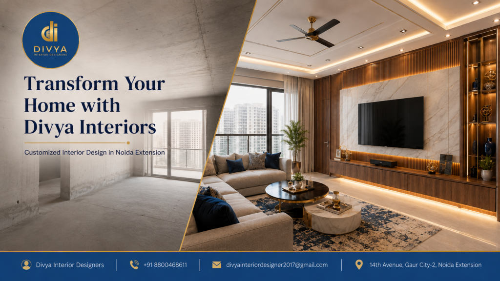 interior designer in noida extension