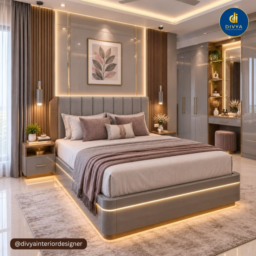 Bedroom Interior Design | Divya Interior Designer