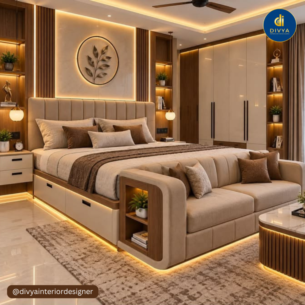 Bedroom Interior Design | Divya Interior Designer