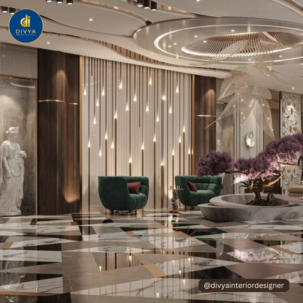 Luxury Hotel Interior Design | Divya Interior Designer