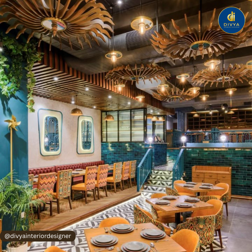 Restaurant Interior Decorators | Divya Interior Designer
