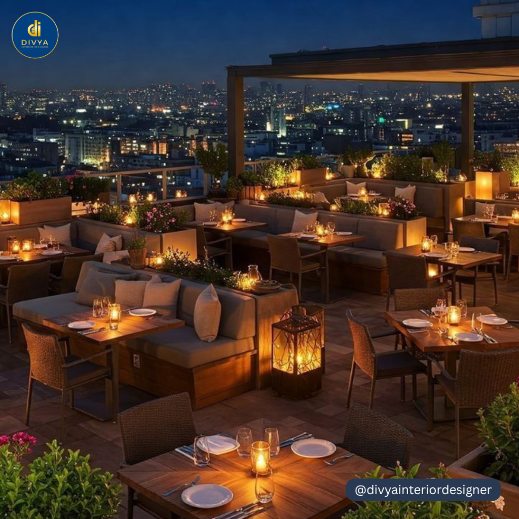 Restaurant Interior Decorators | Divya Interior Designer